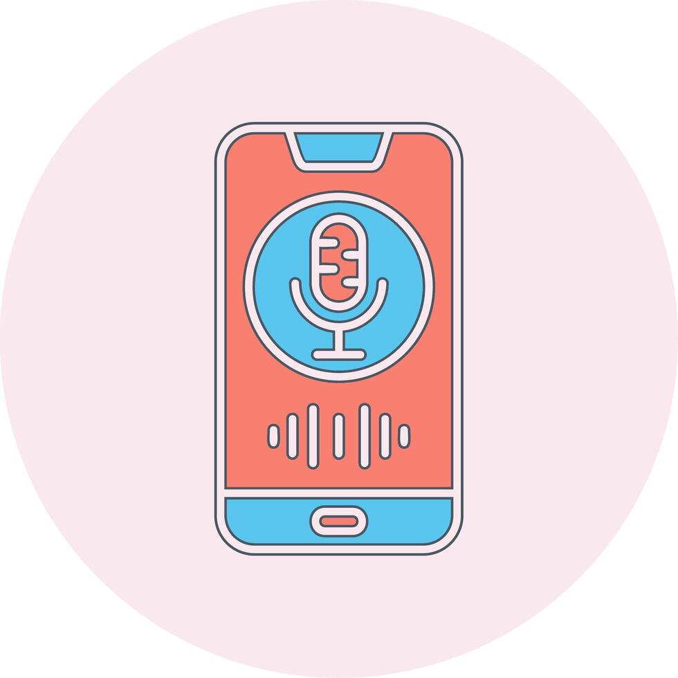 Voice Assistant Vecto Icon vector