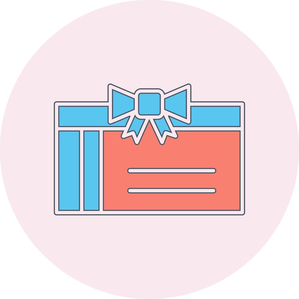 Gift Card Vecto Icon vector