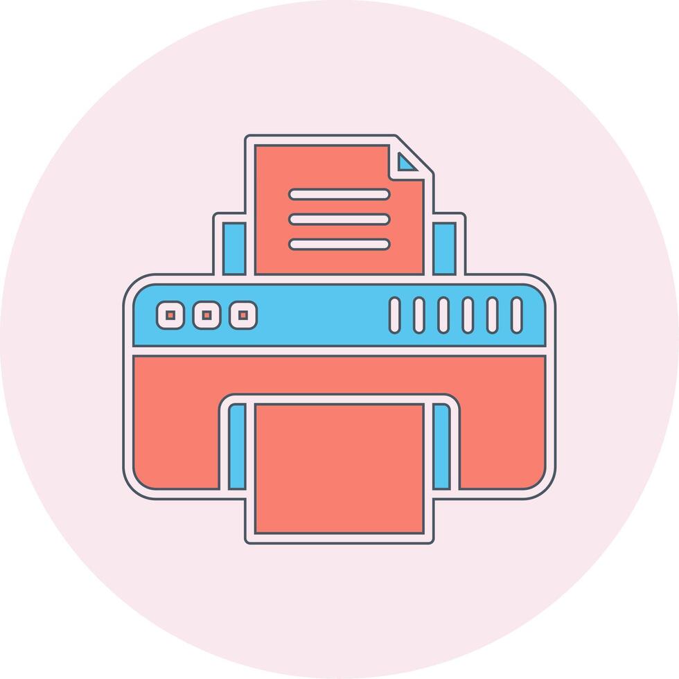 Printer Vecto Icon vector