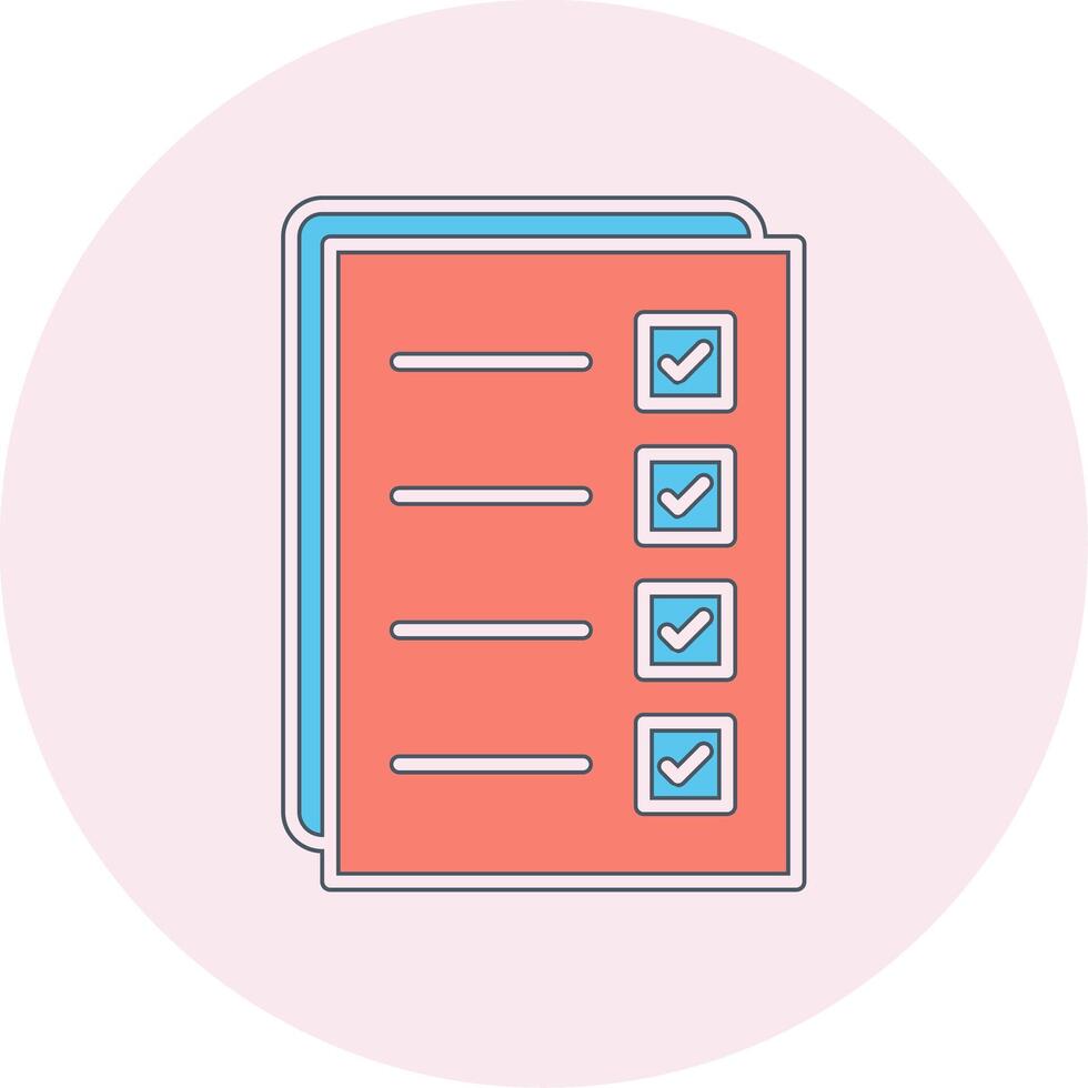 Check list Vecto Icon vector