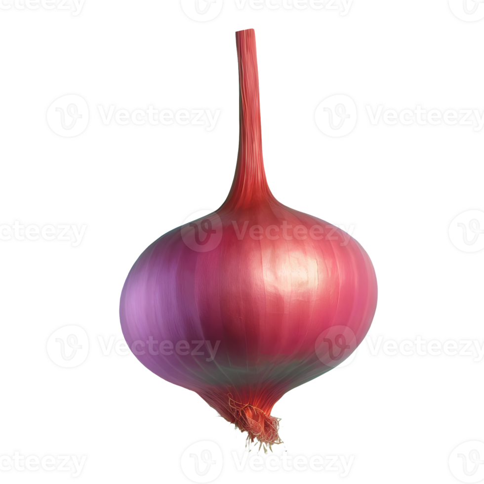 AI generated Shallots isolated on transparent background png