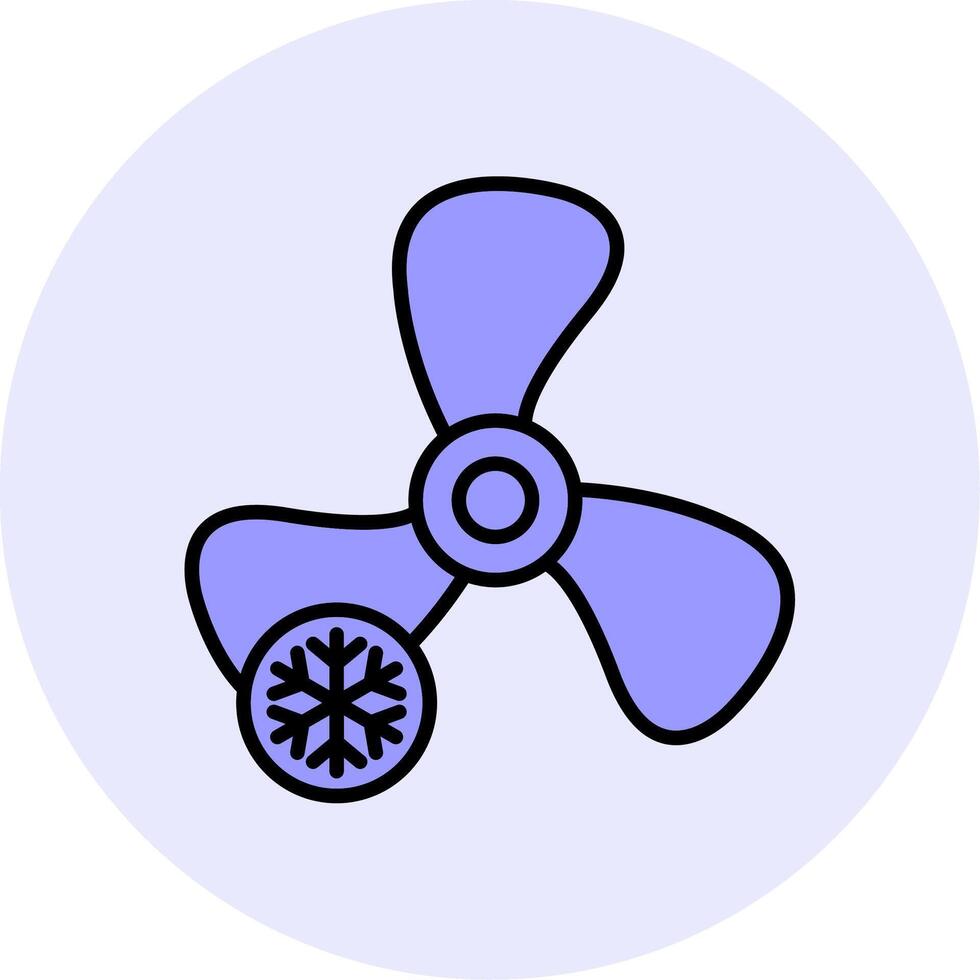 Fan Vecto Icon vector