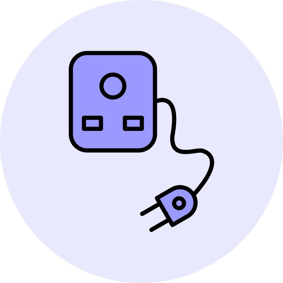 Plug And Socket Vecto Icon vector
