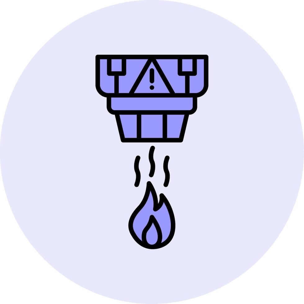 Smoke Detector Vecto Icon vector