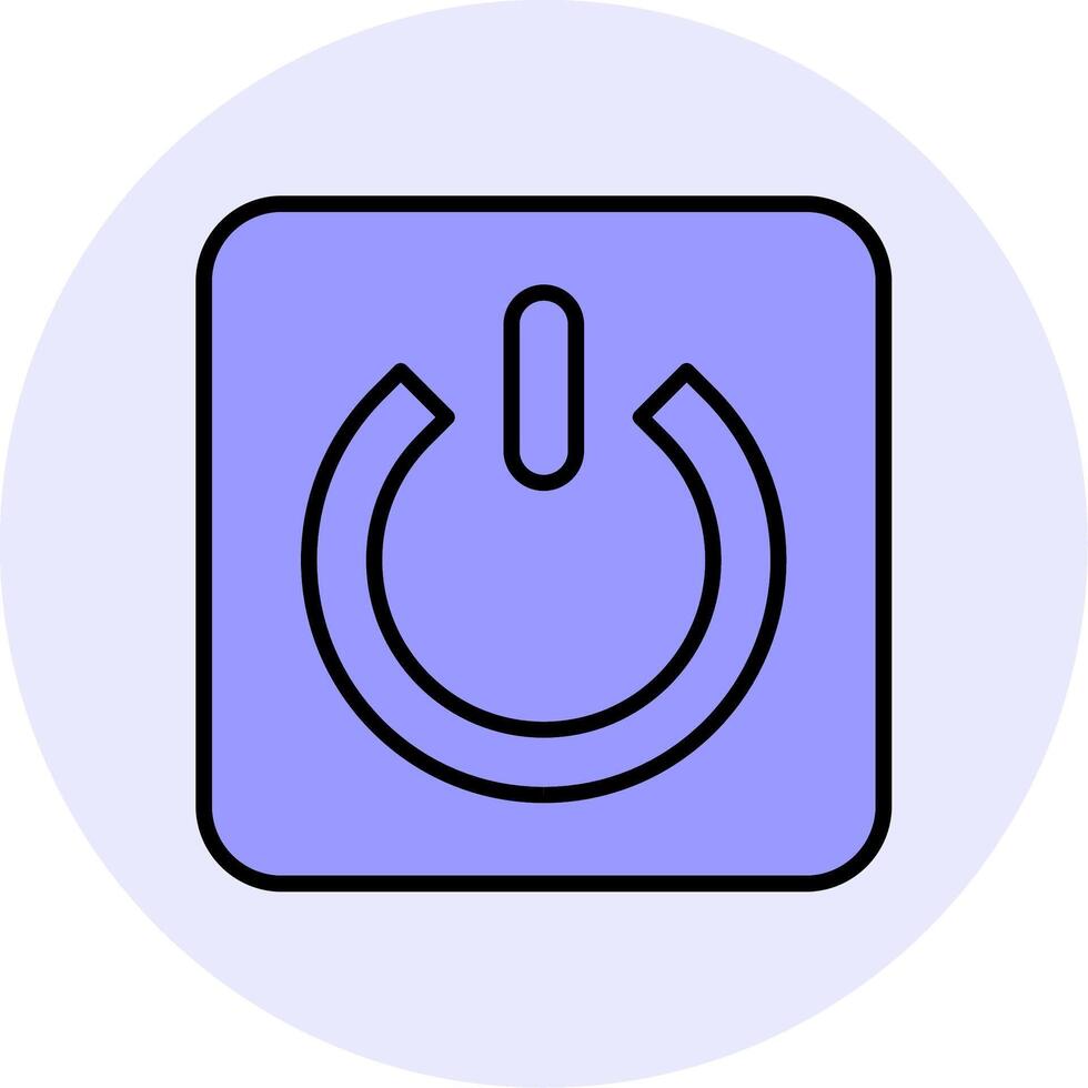 Power Button Vecto Icon vector