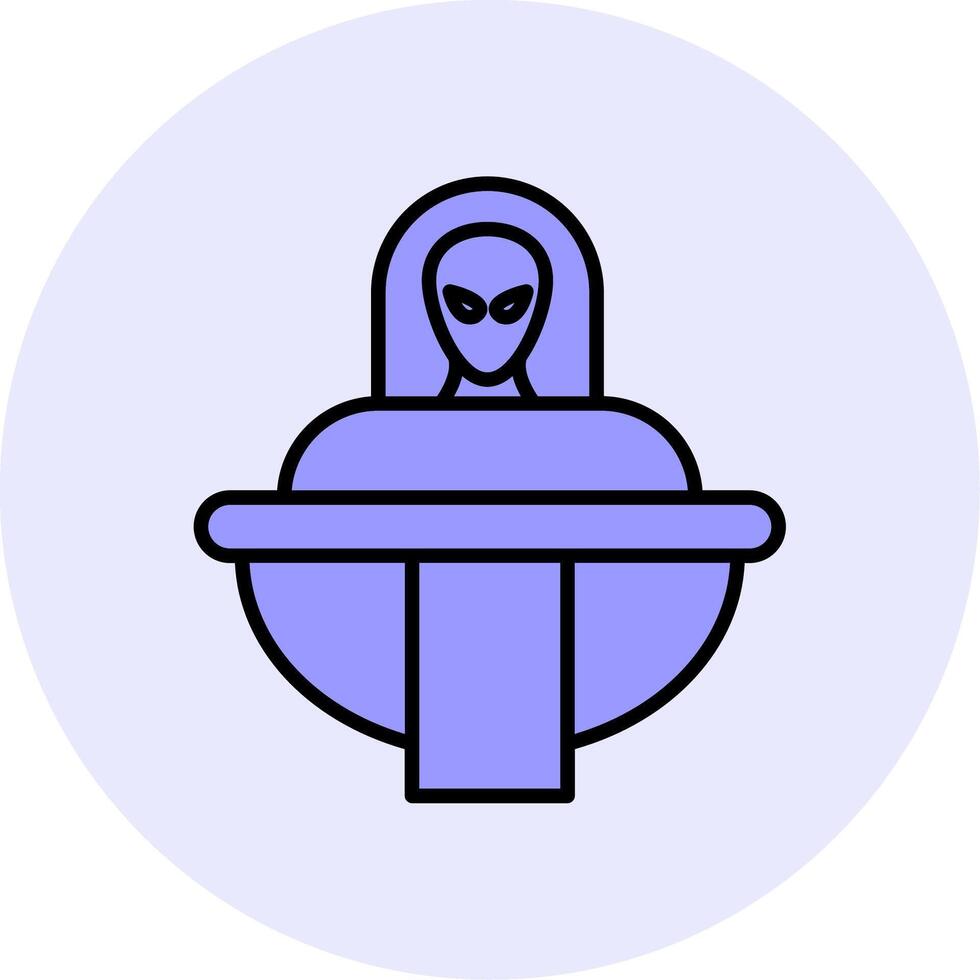 Spaceship Vecto Icon vector