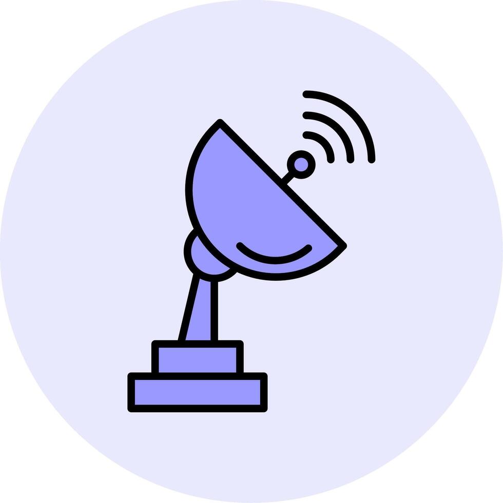 Satellite Dish Vecto Icon vector