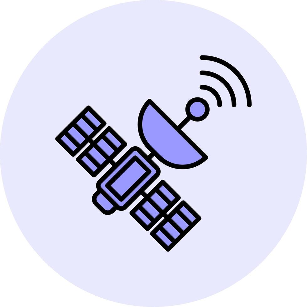 Satellite Vecto Icon vector