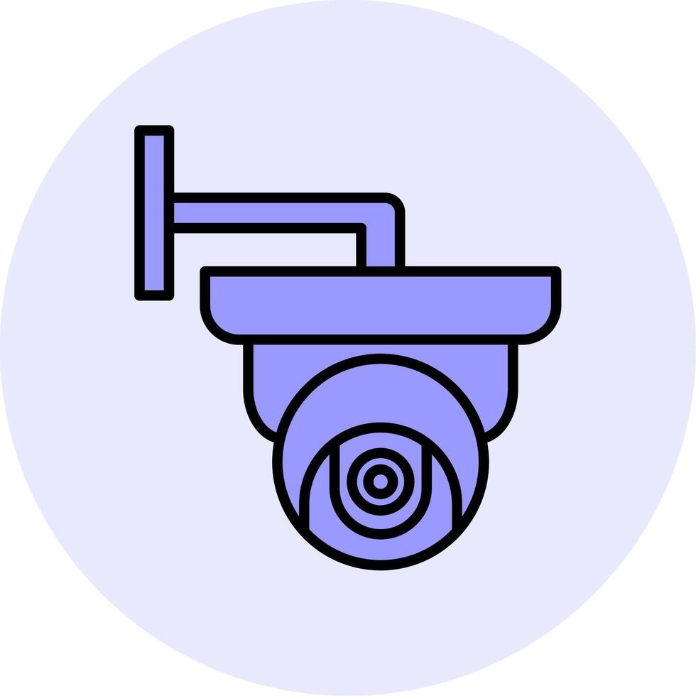 Cctv Camera Vecto Icon vector