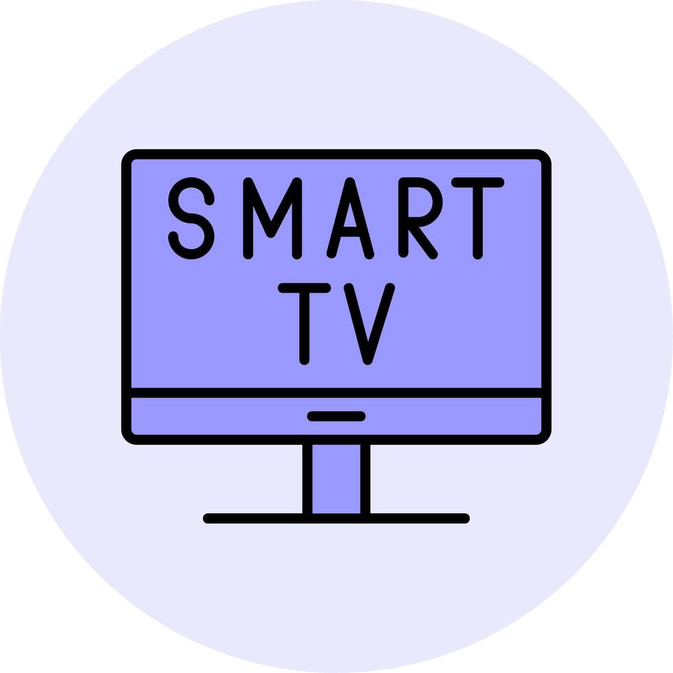 Smart Tv Vecto Icon vector