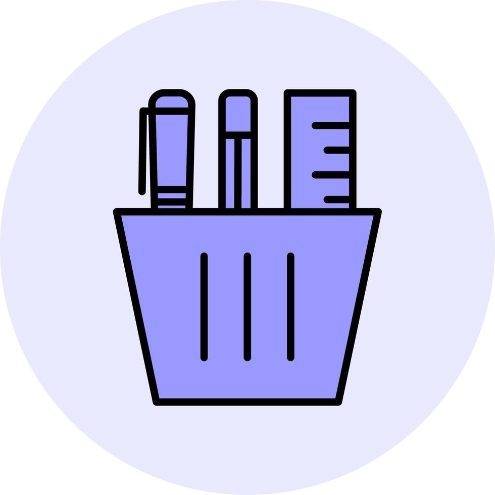 Stationery Vecto Icon vector