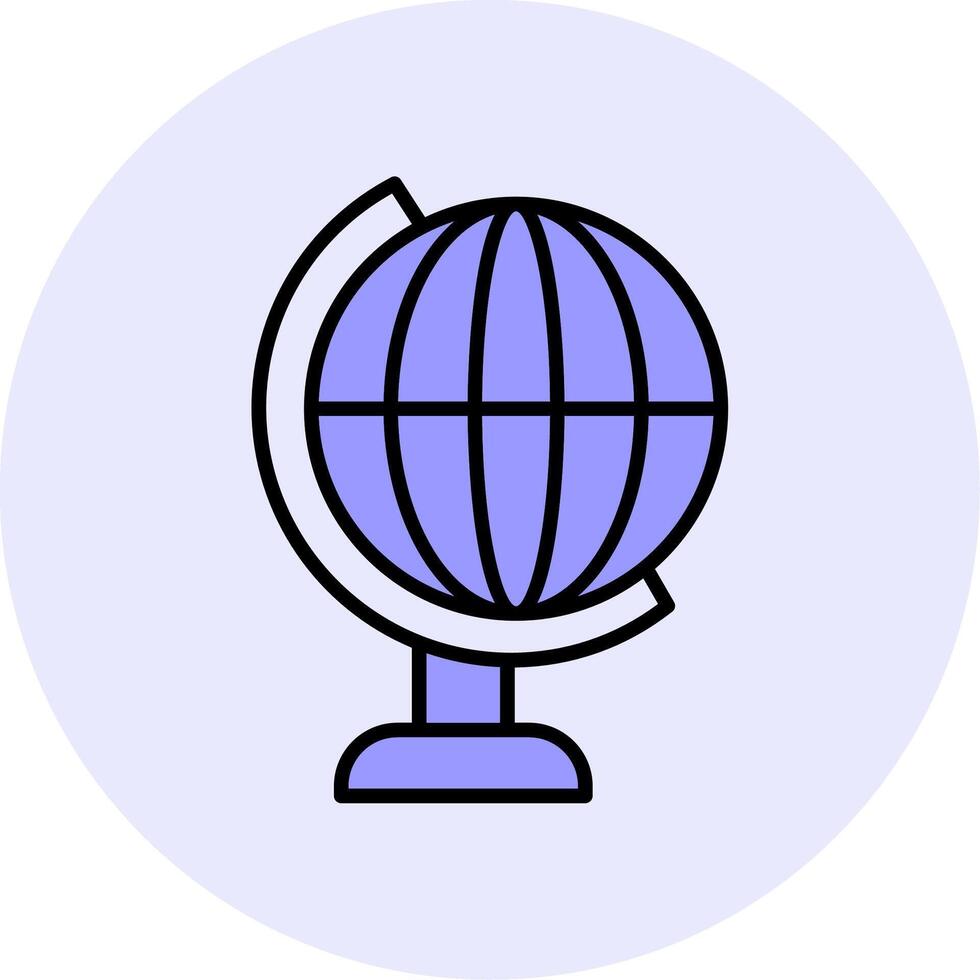 mundo globo vecto icono vector
