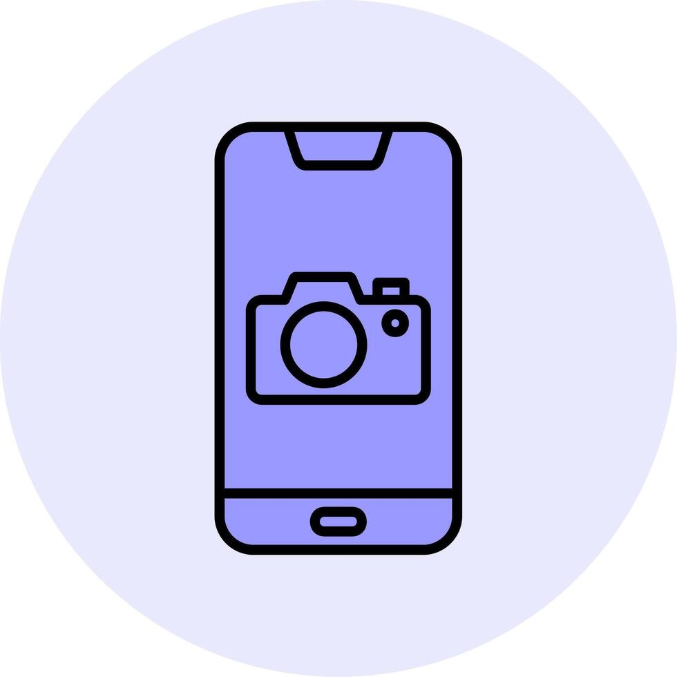 Smartphone Camera Vecto Icon vector