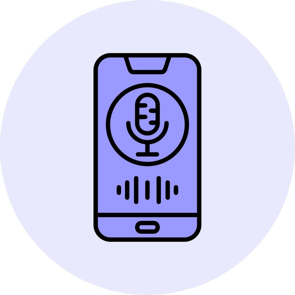 Voice Assistant Vecto Icon vector