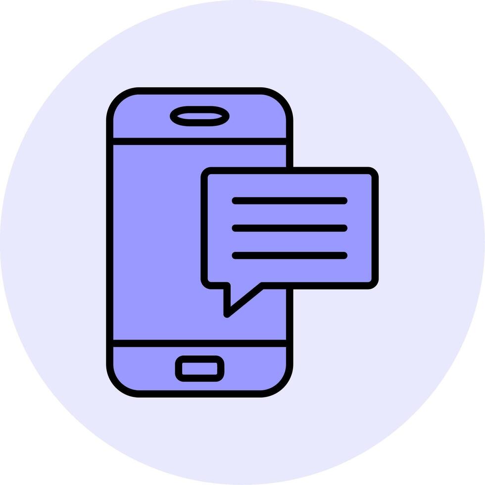 Chatting Vecto Icon vector