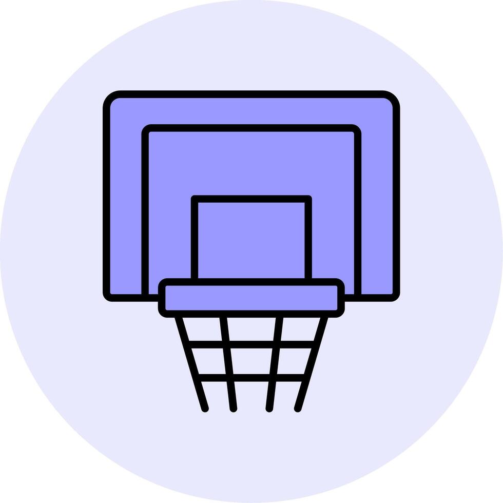 baloncesto aro vecto icono vector