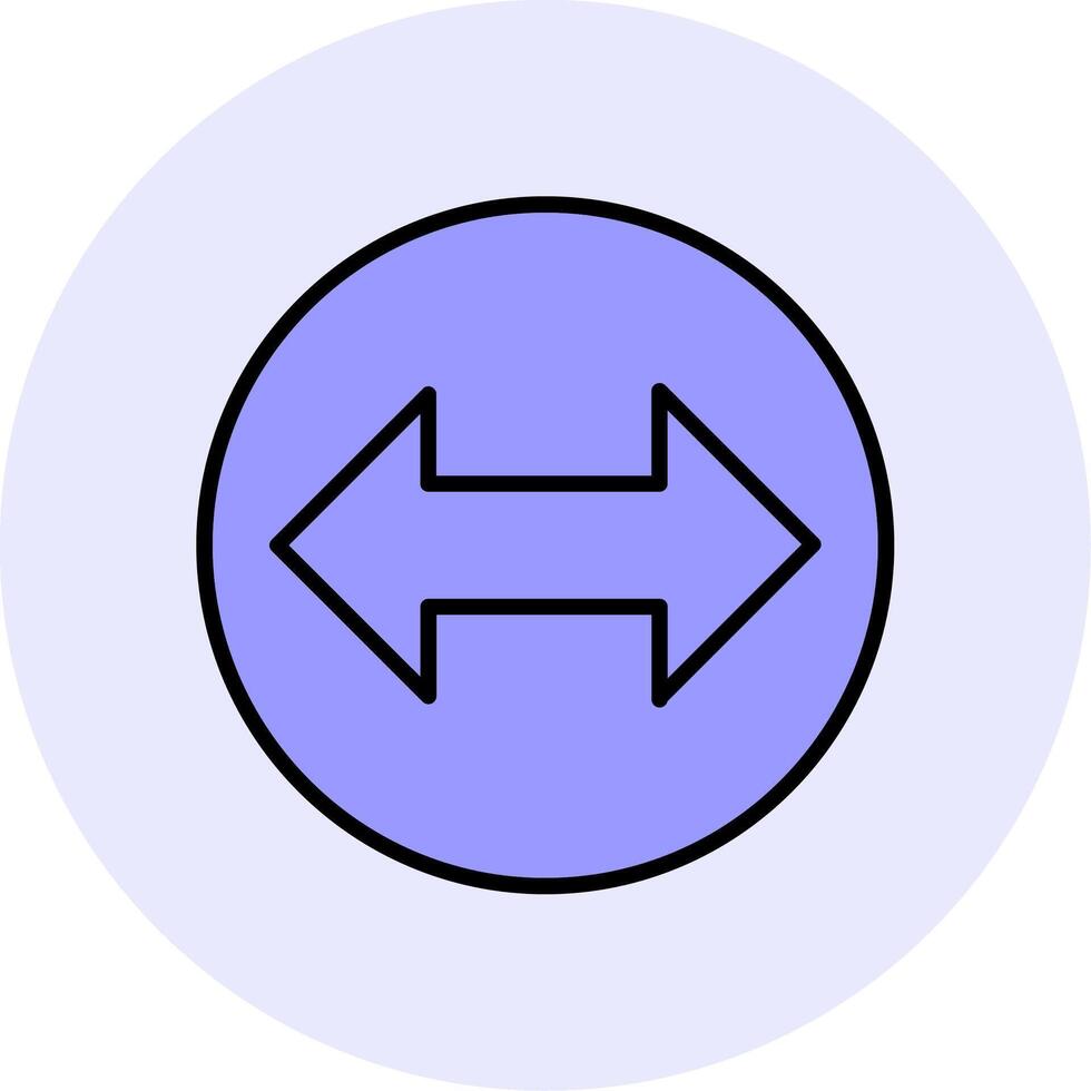 Two Arrows Vecto Icon vector