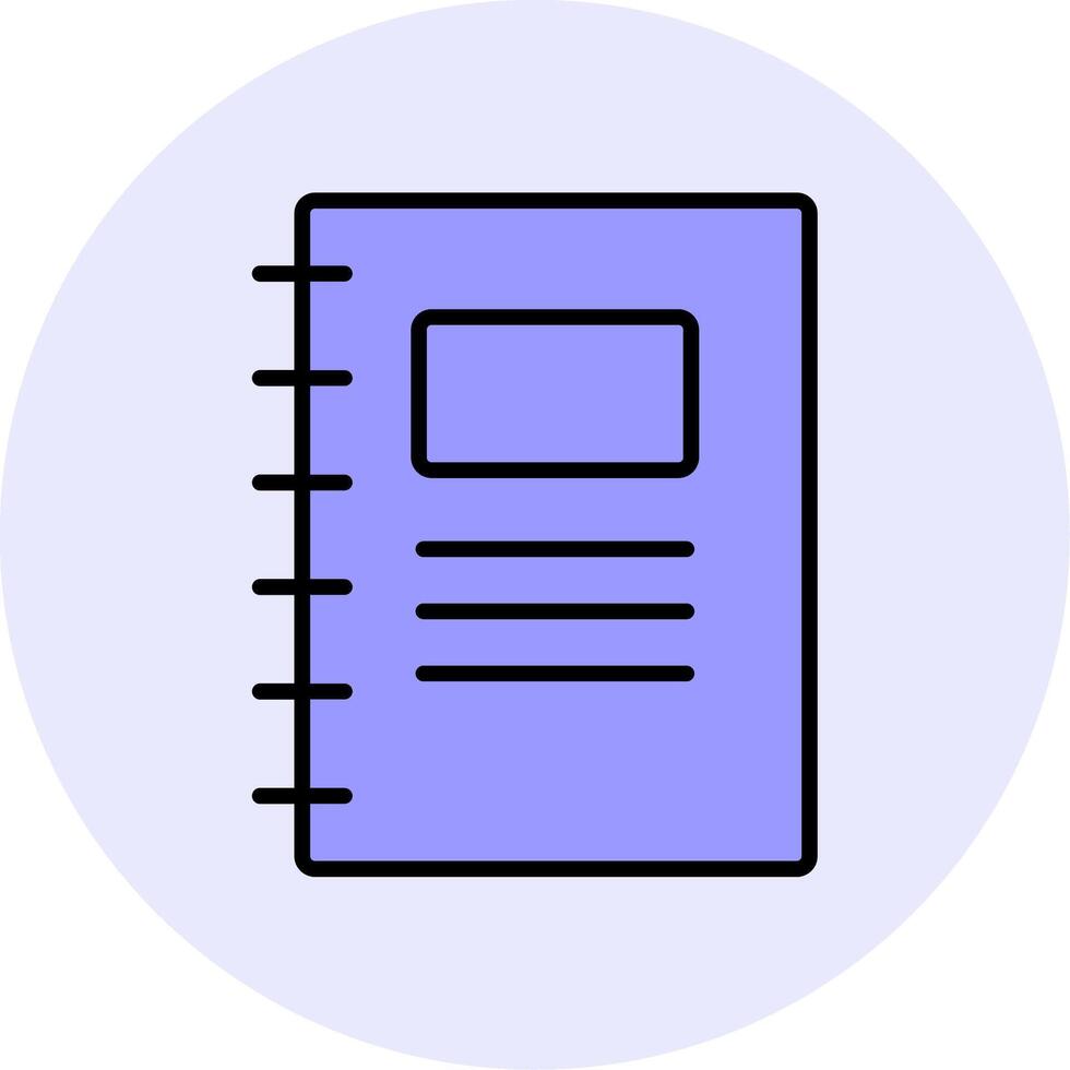 Notepad Vecto Icon vector