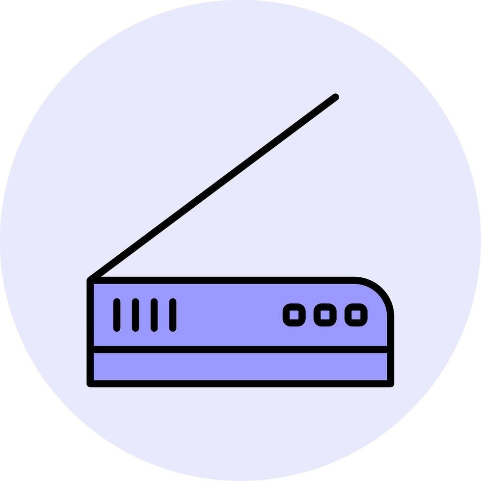 Scanner Vecto Icon vector