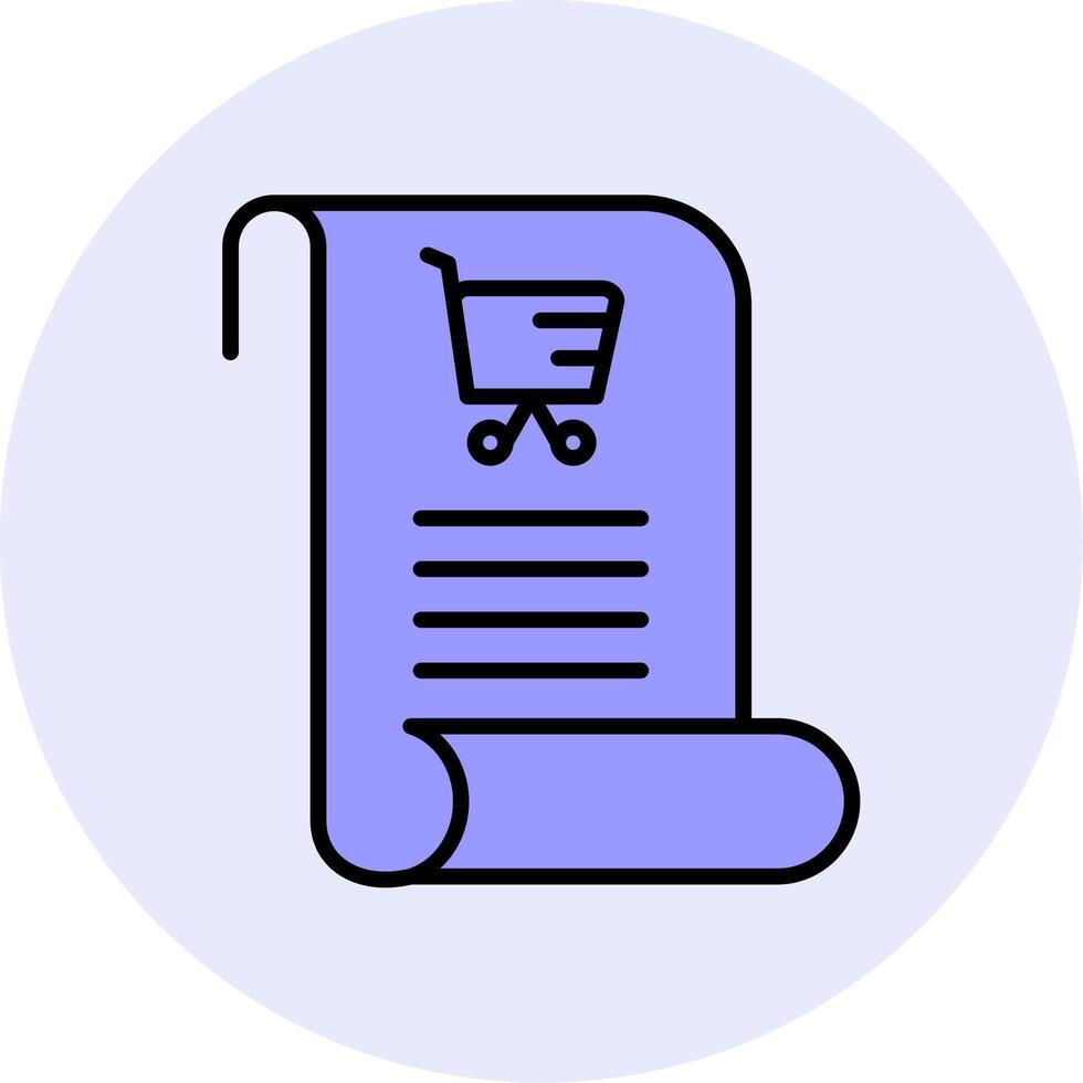 Shopping List Vecto Icon vector