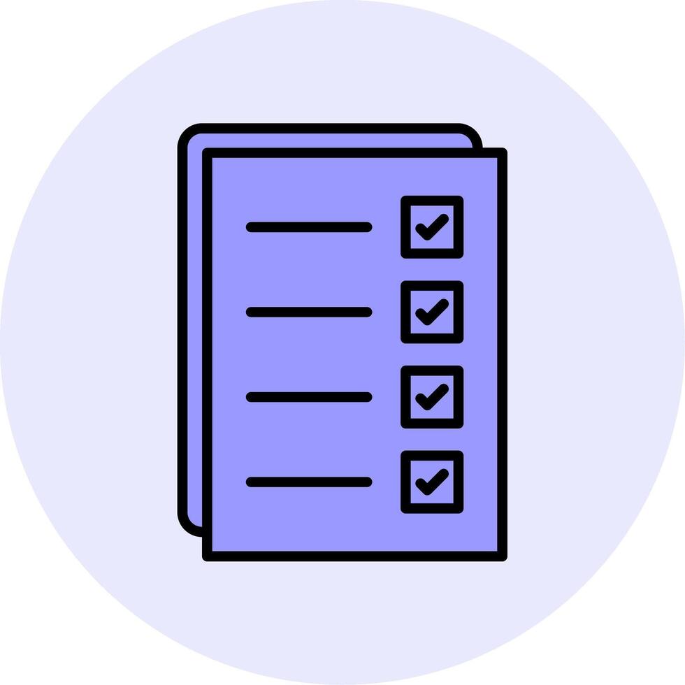Check list Vecto Icon vector