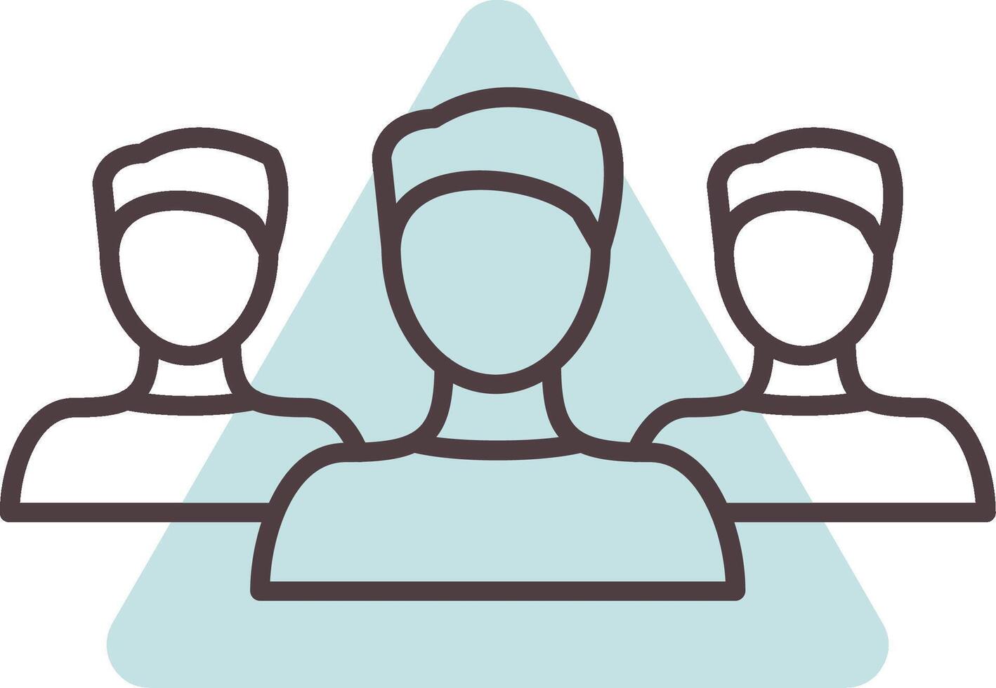 Forum Line  Shape Colors Icon vector