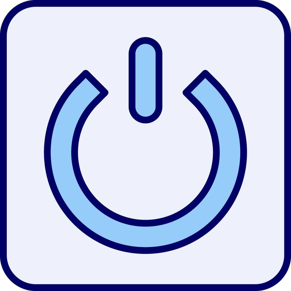 Power Button Vecto Icon vector