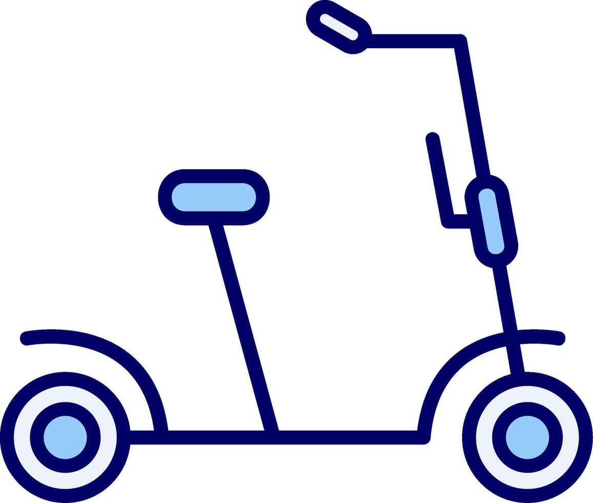 Kick Scooter Vecto Icon vector
