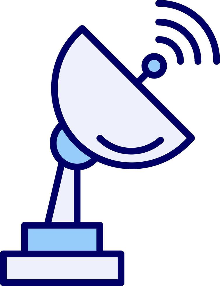 Satellite Dish Vecto Icon vector