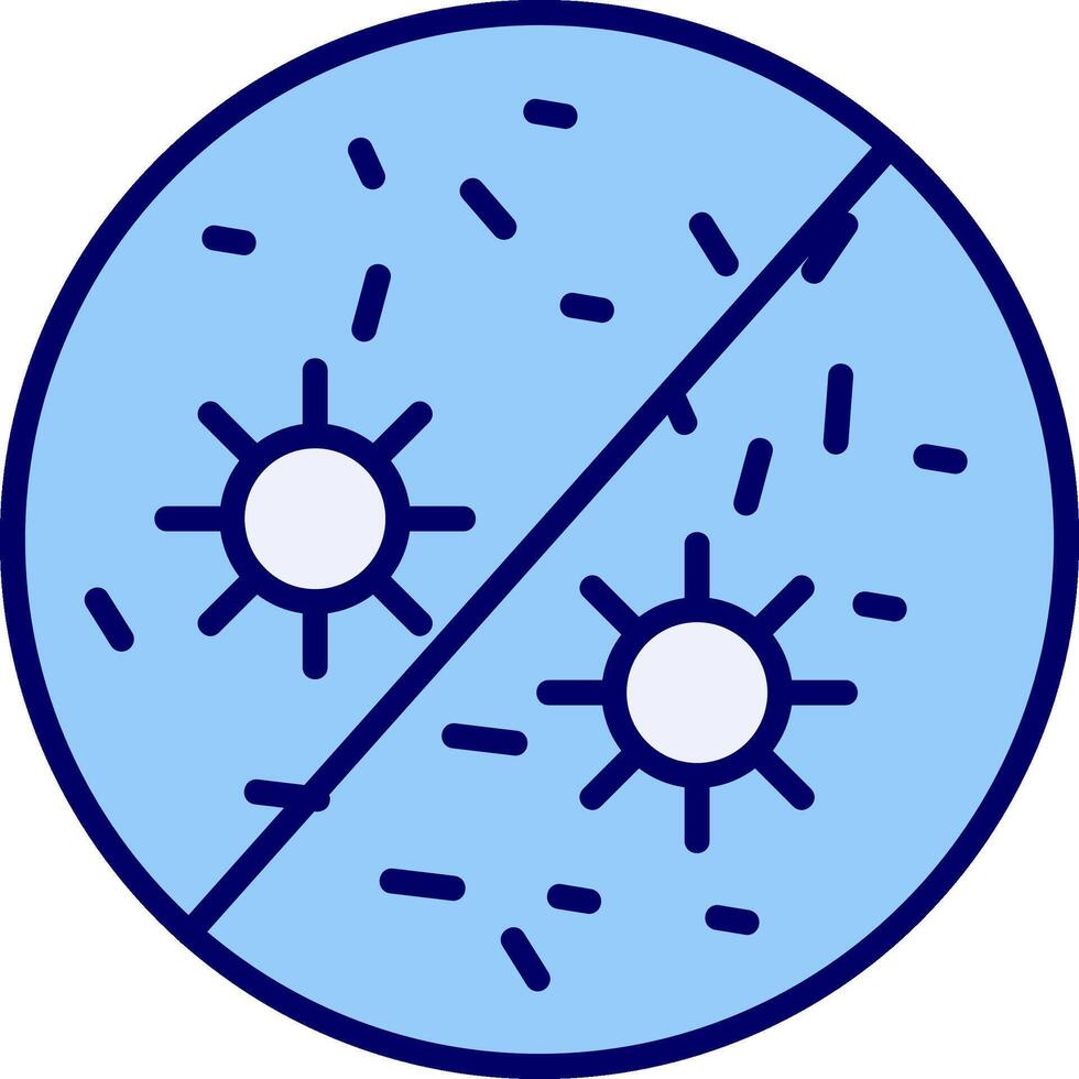 antibacteriano vecto icono vector