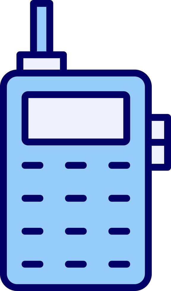 Old Phone Vecto Icon vector