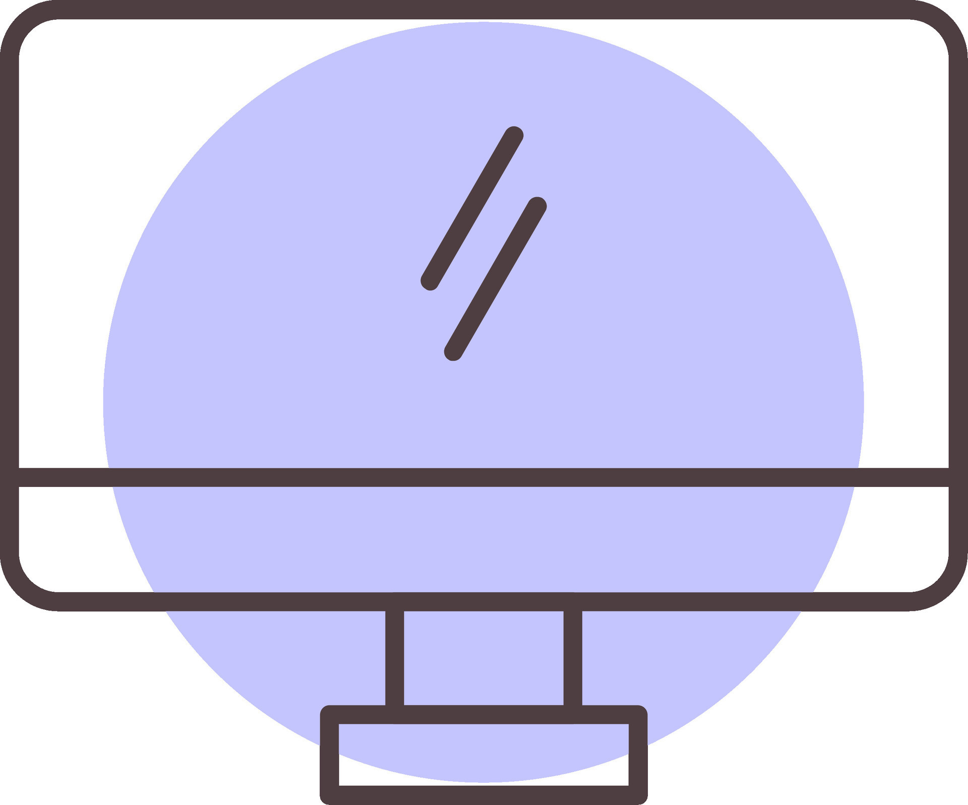 Computer Line Shape Colors Icon 38173451 Vector Art at Vecteezy
