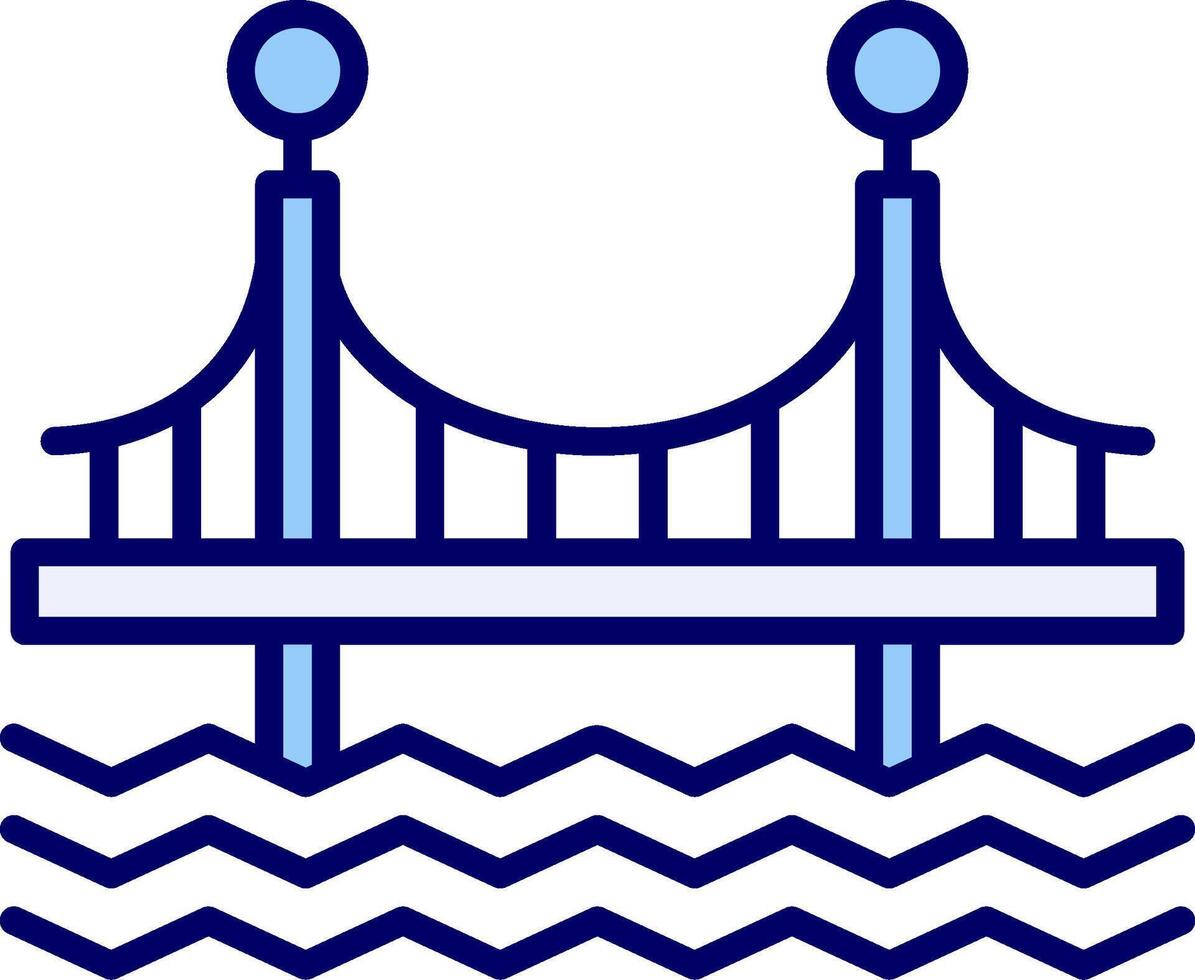 Bridge Vecto Icon vector