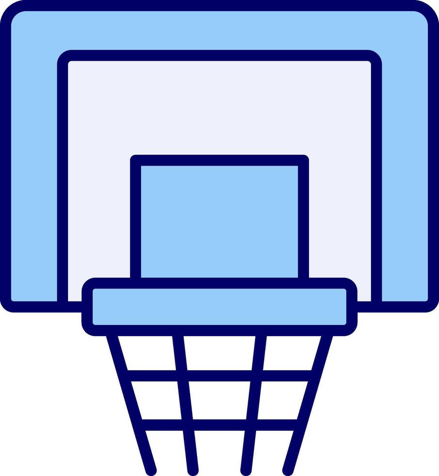 Basketball Hoop Vecto Icon vector