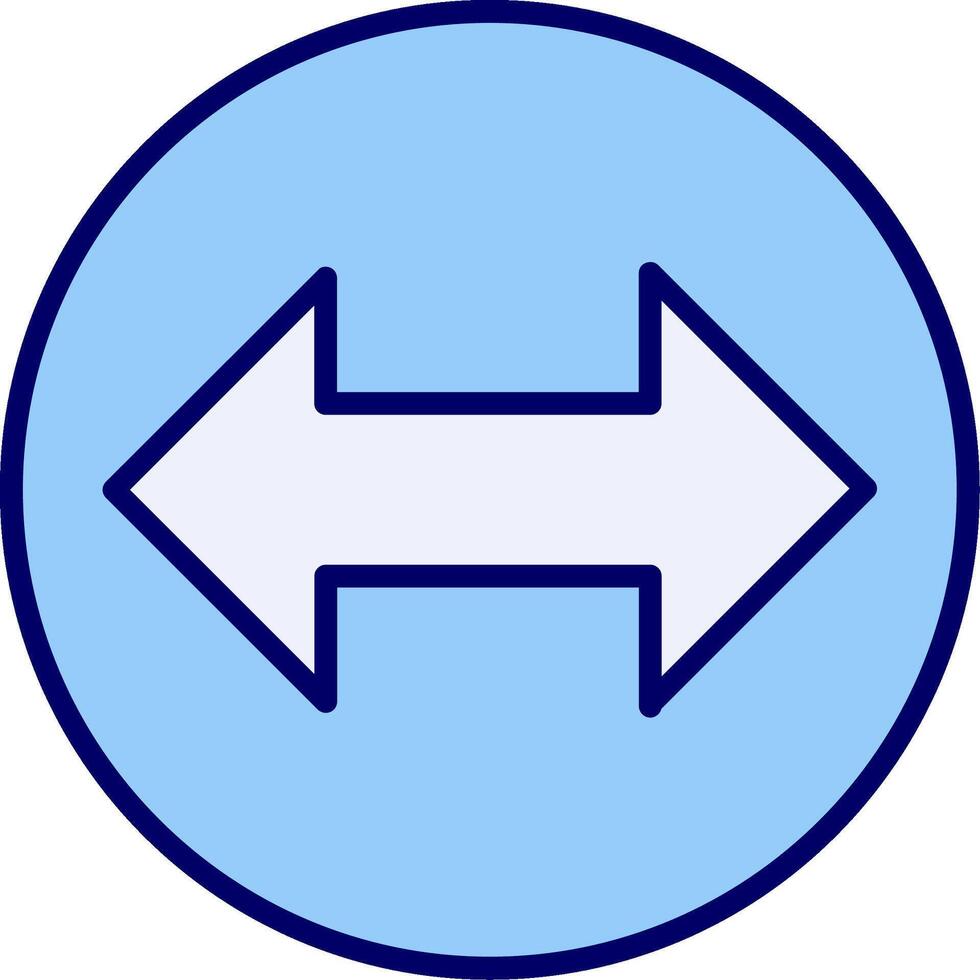Two Arrows Vecto Icon vector