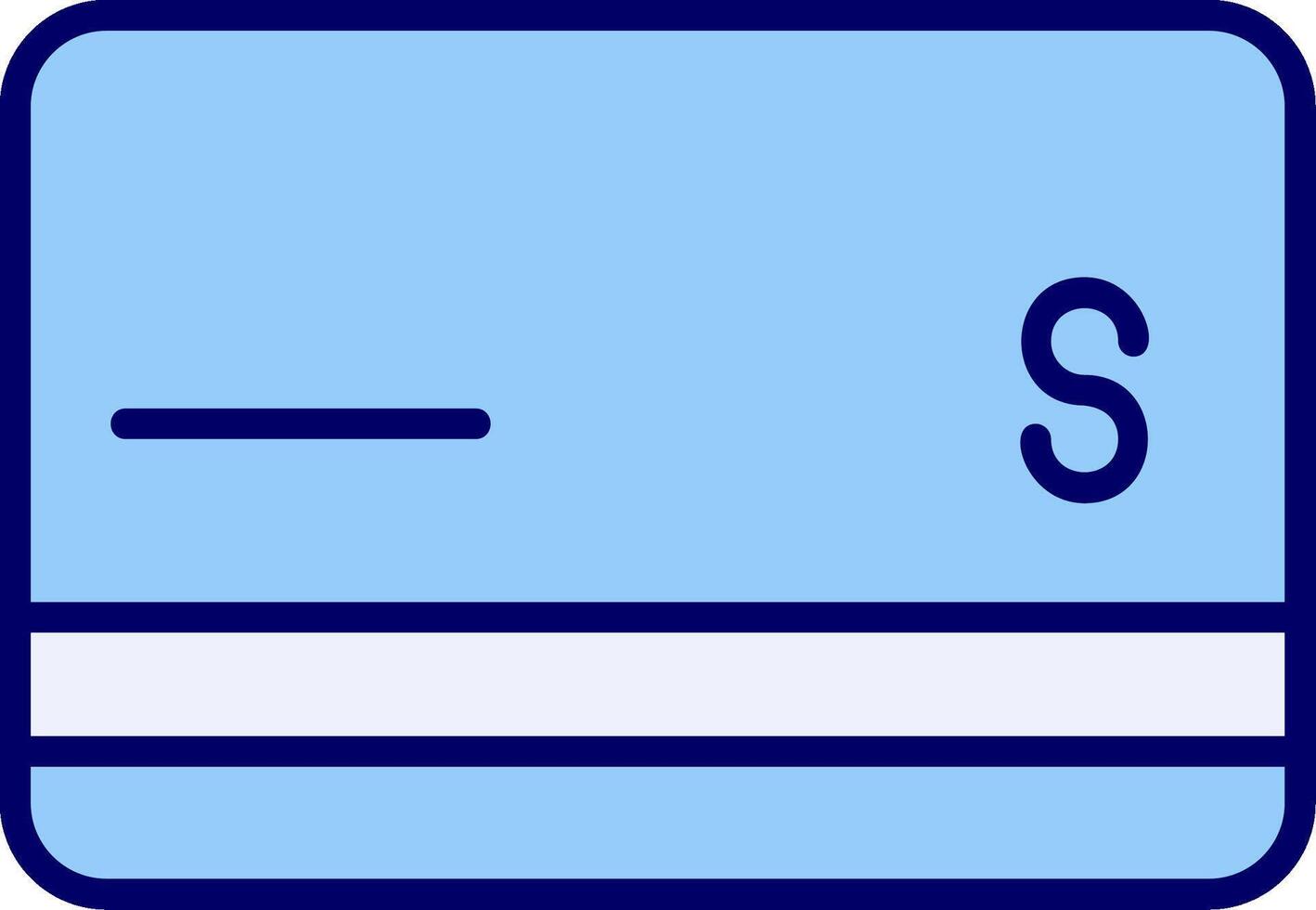 Credit Card Vecto Icon vector