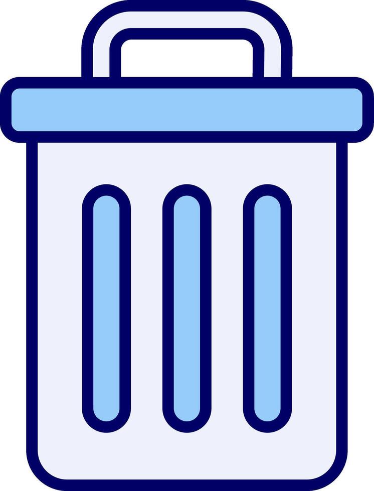 Trash Bin Vecto Icon vector