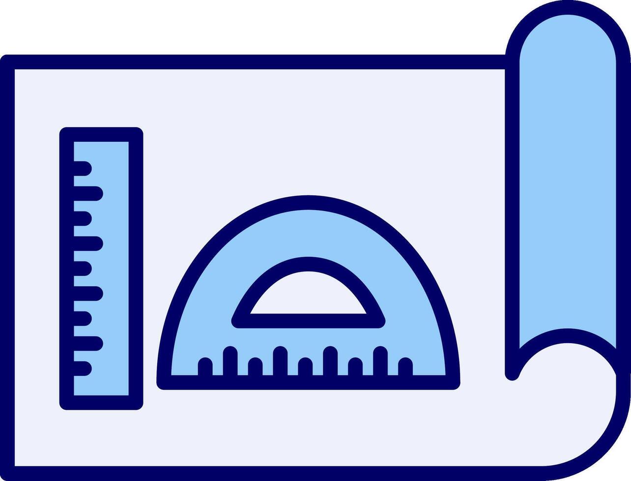 Blueprint Vecto Icon vector