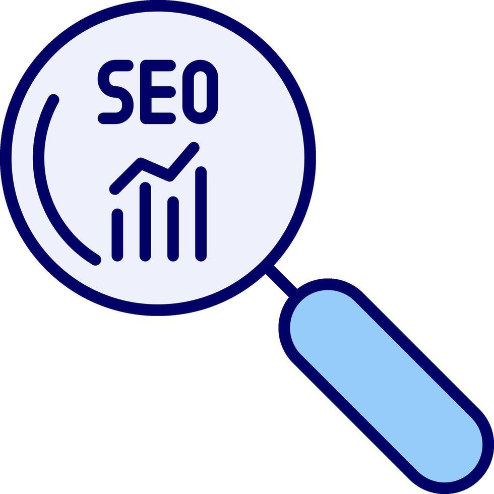 Seo Search Vecto Icon vector