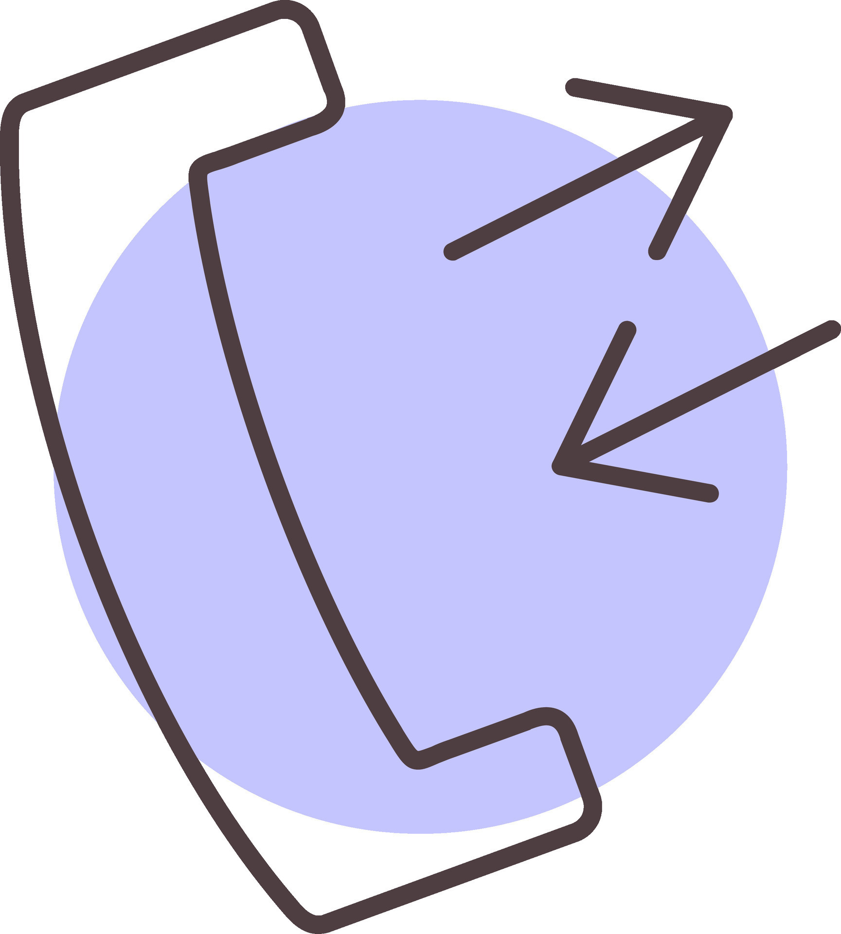 Phone Receiver Line Shape Colors Icon 38176939 Vector Art at Vecteezy