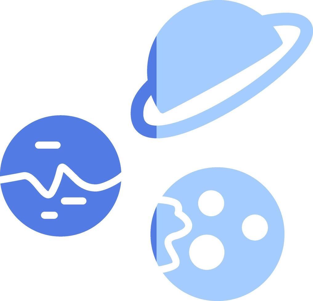 Planets Vecto Icon vector