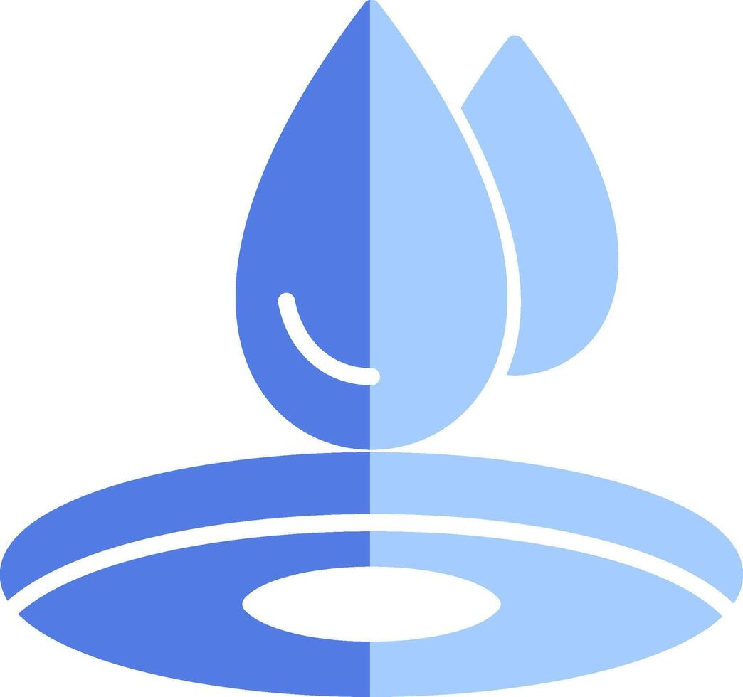 agua soltar vecto icono vector