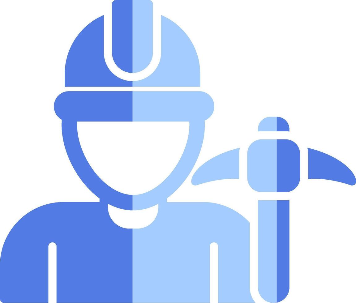 Miner Vecto Icon vector