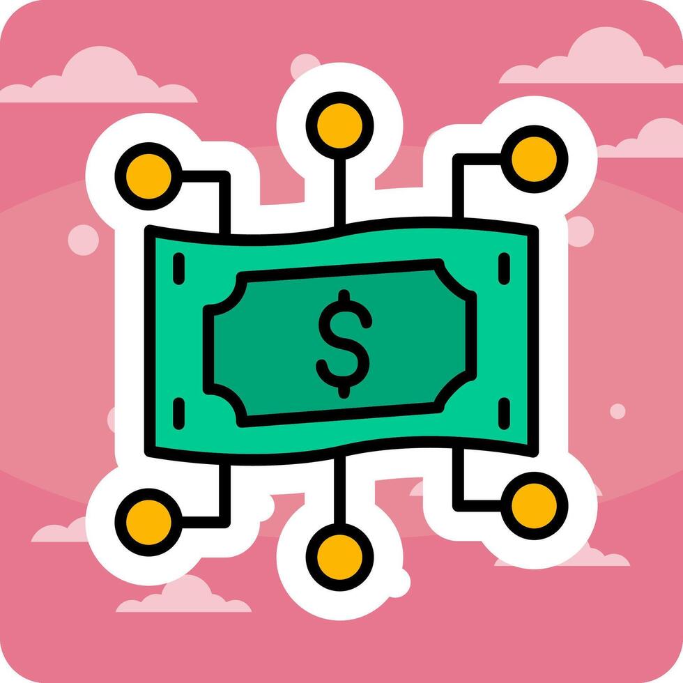 Digital Money Vecto Icon vector