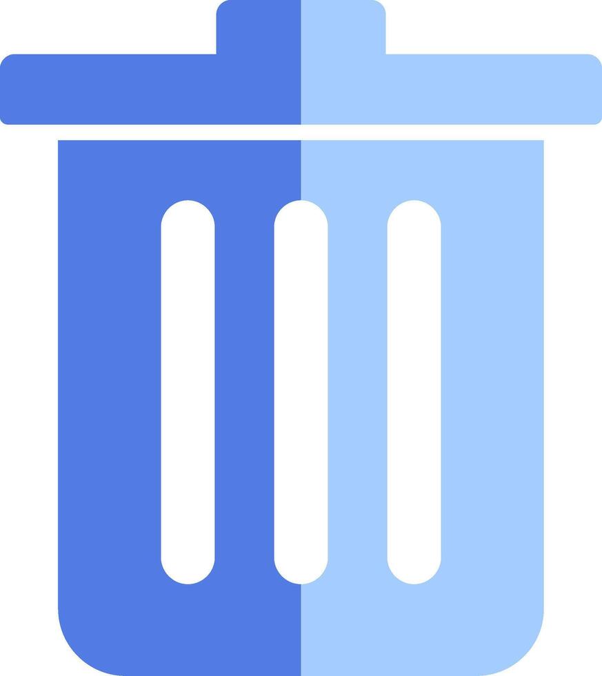 Dustbin Vecto Icon vector