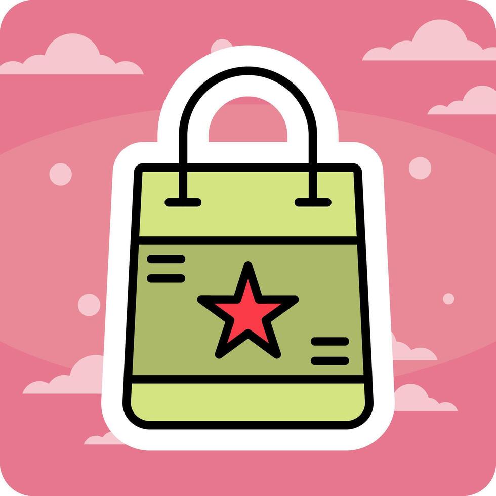 Shopping Bag Vecto Icon vector