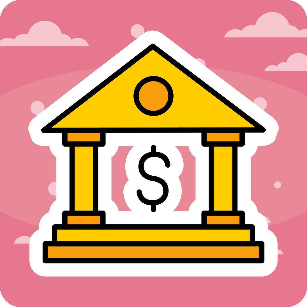 Bank Vecto Icon vector