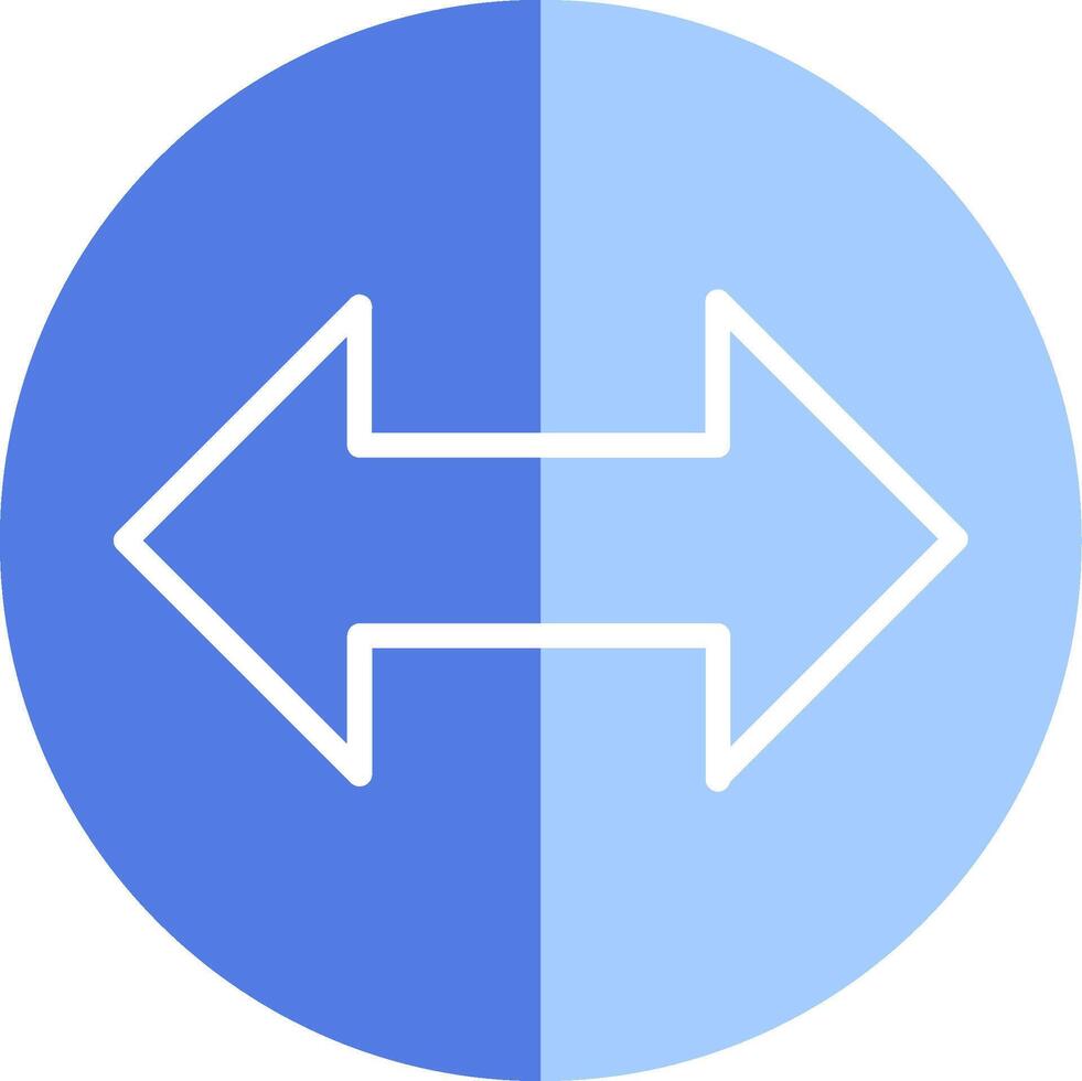 Two Arrows Vecto Icon vector