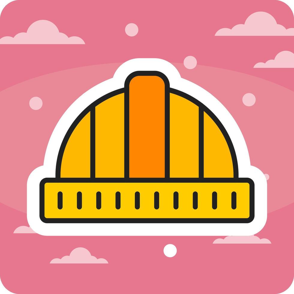 Hard Hat Vecto Icon vector
