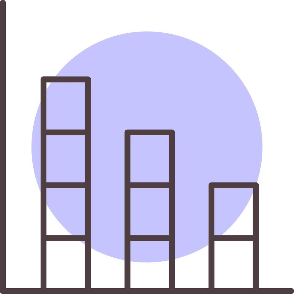 Bar Graph Line Shape Colors Icon 38179685 Vector Art at Vecteezy